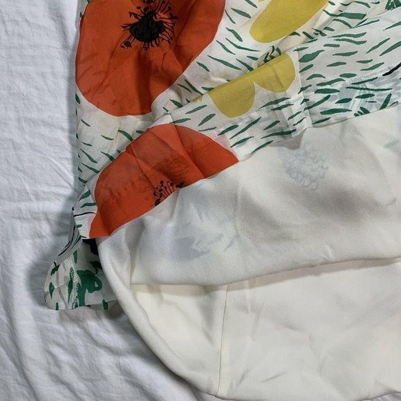 Girls from Savoy Primary Blooms Silk Floral Dress - Picture 9 of 11